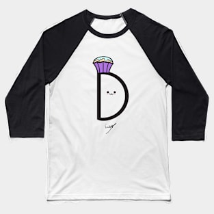 Alphabet letter T-shirt Baseball T-Shirt